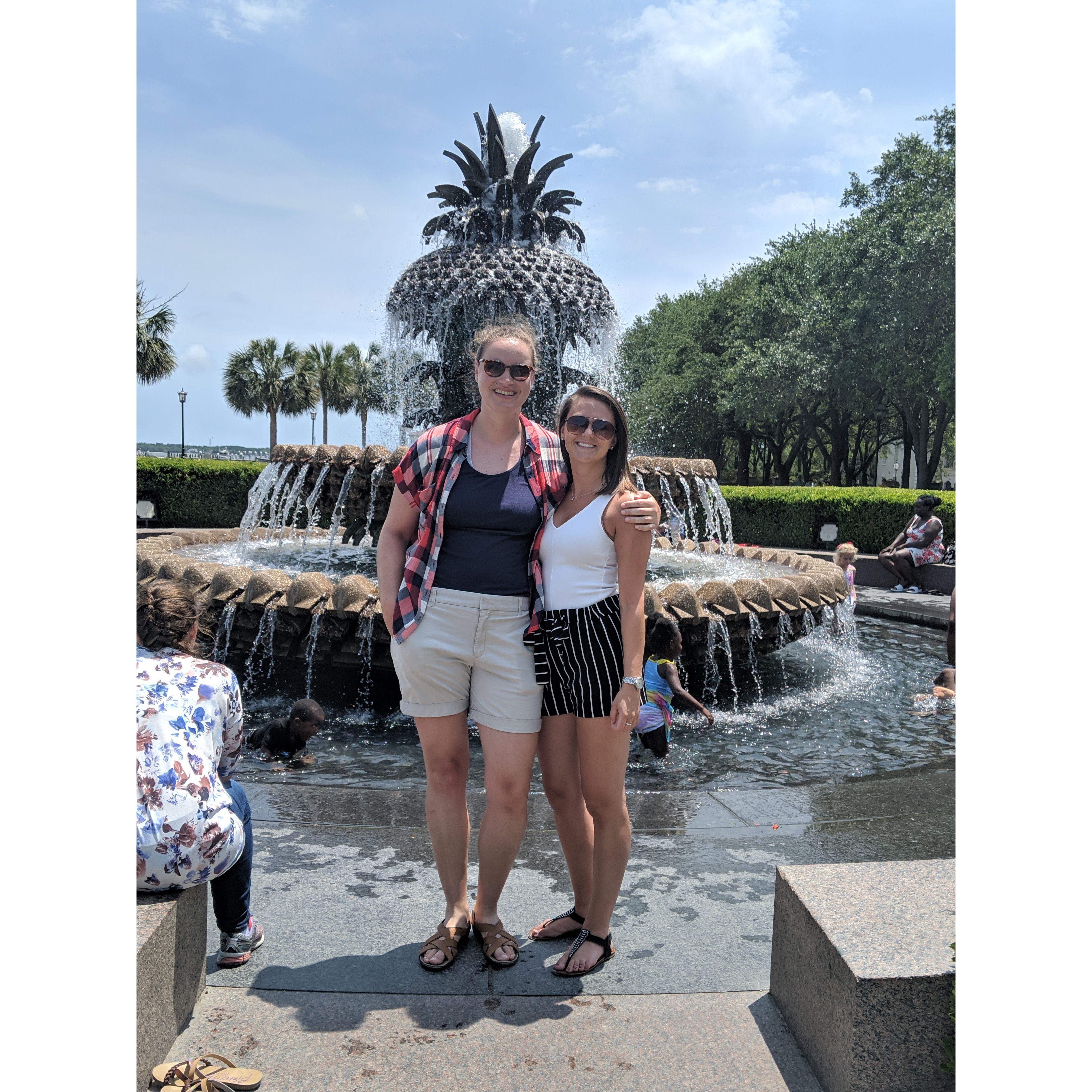Our first anniversary trip to Savannah