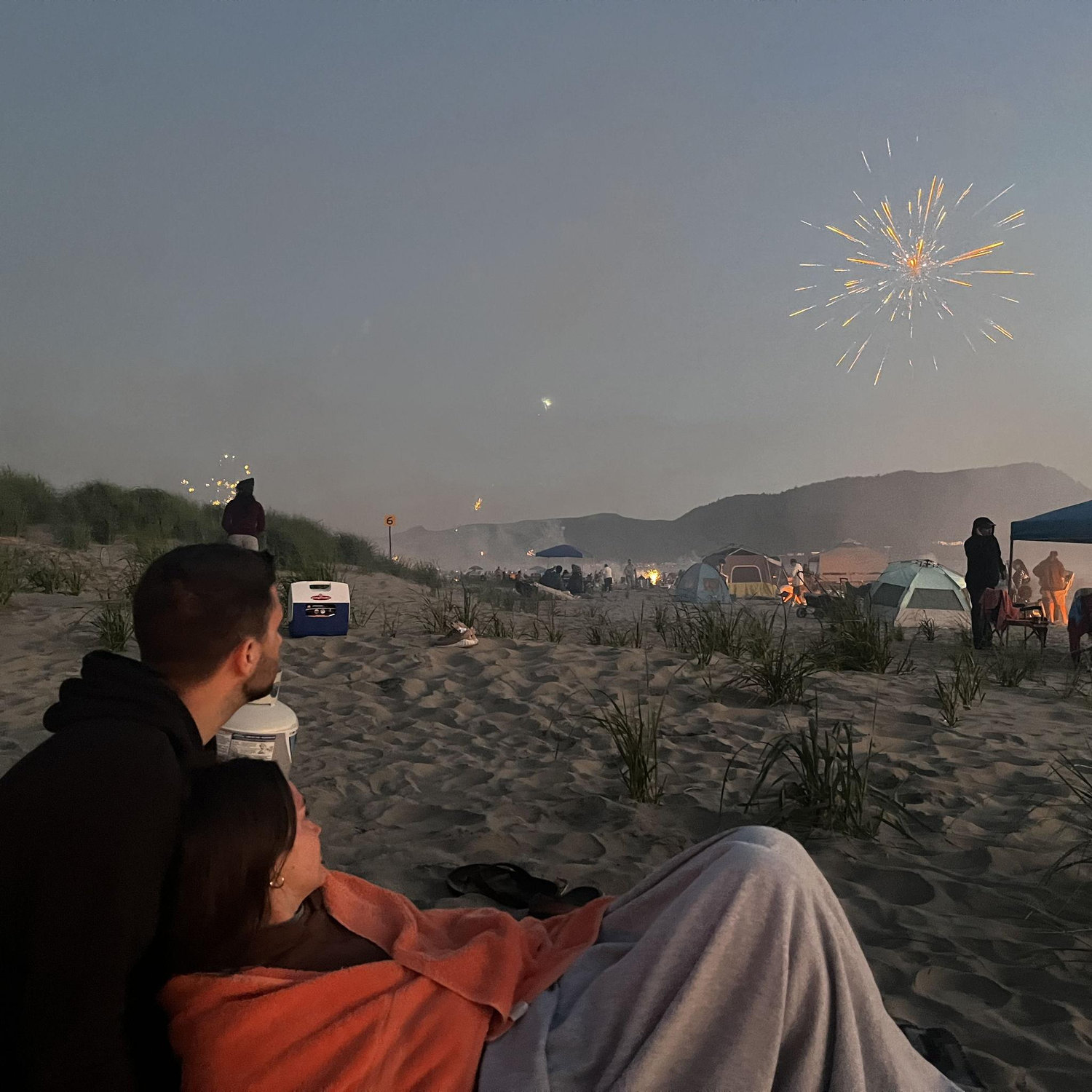 Forth of July on the Oregon coast