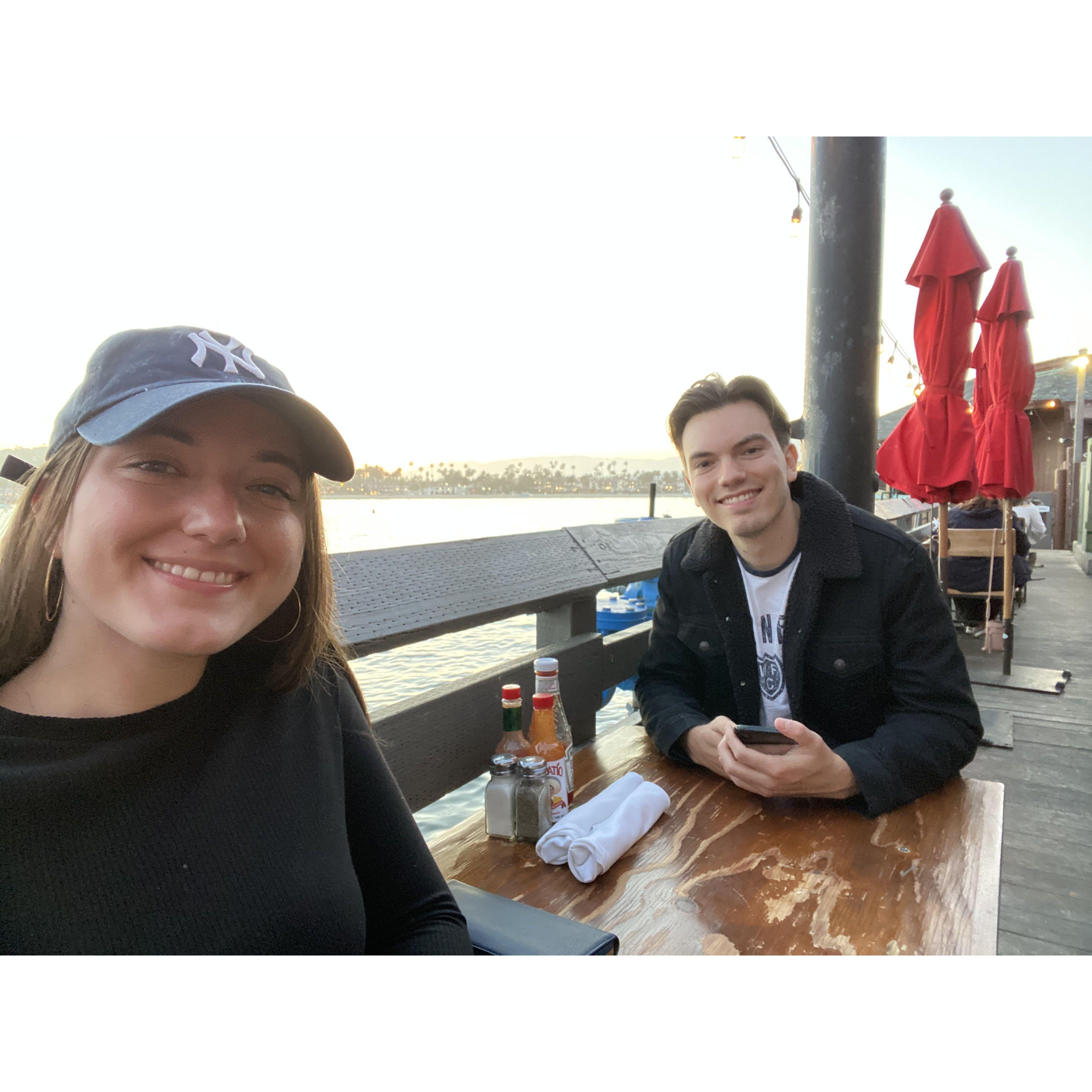 At the pier in Santa Barbara 5/7/21