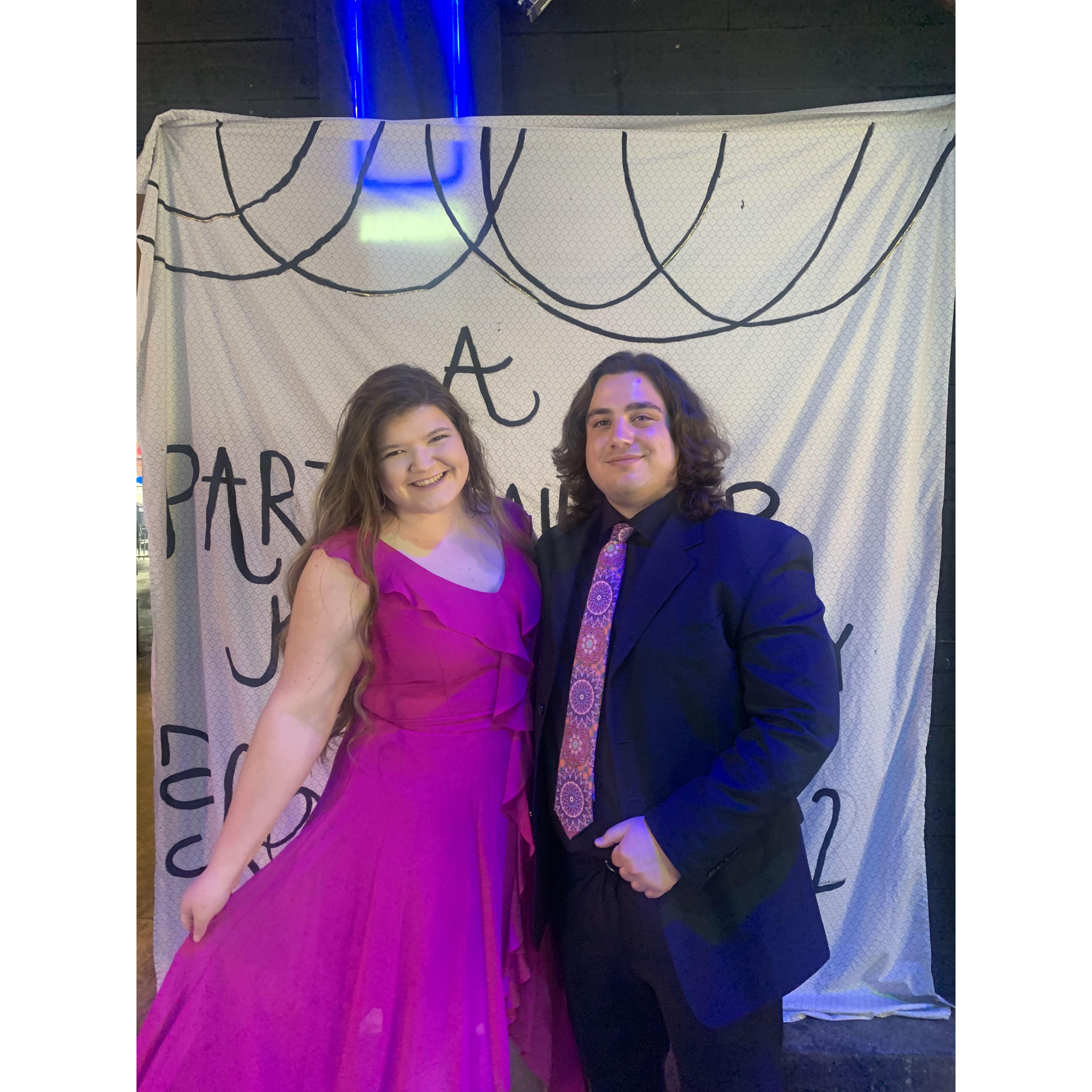 My last Sigma Kappa formal... you should ask how far in advance I got our fits ;)