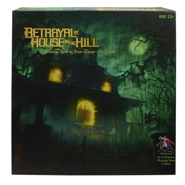 Avalon Hill Betrayal at House on the Hill Second Edition Cooperative Board Game