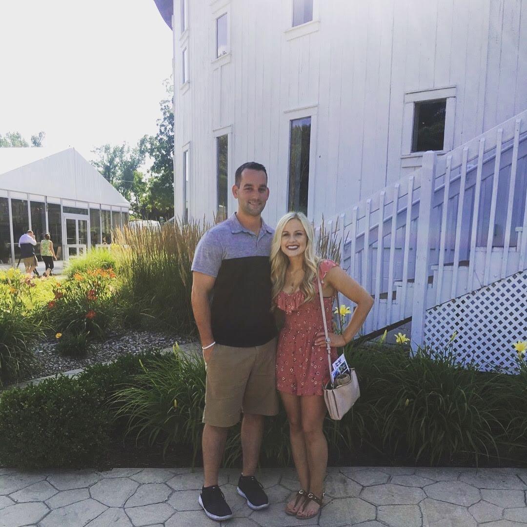 Wine tasting. July 2018. @ Round Barn Winery, Michigan.