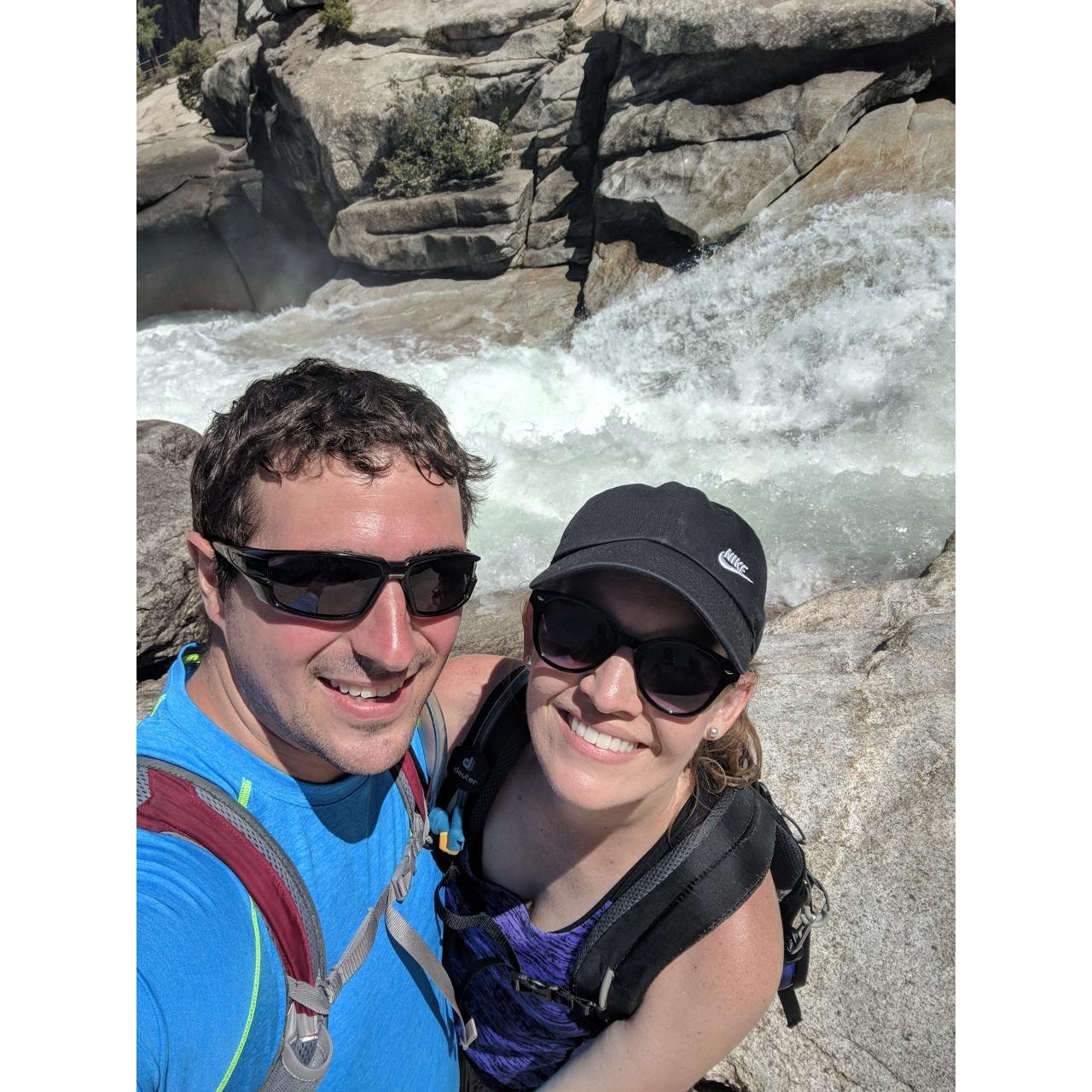 Hiking Vernal and Nevada Falls in Yosemite