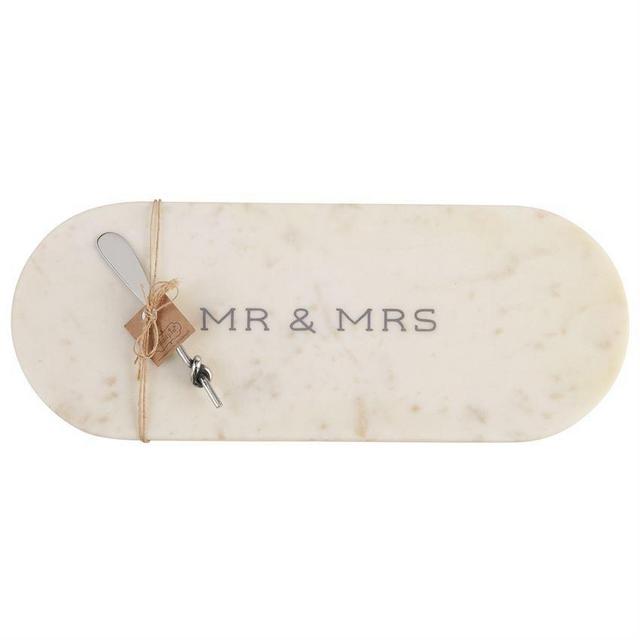 Mr. and Mrs. Marble Board Set