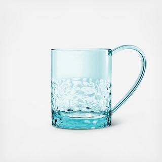 Cube Shatterproof Acrylic Mule Mug, Set of 6