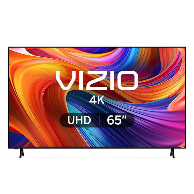 VIZIO 65" Class 4K UHD LED HDR Smart TV, with Wi-Fi 6, VIZIO SmartCast OS, VIZIO Voice Remote, 3 x HDMI 2.1 Inputs - V4K65M-0804 (Renewed)