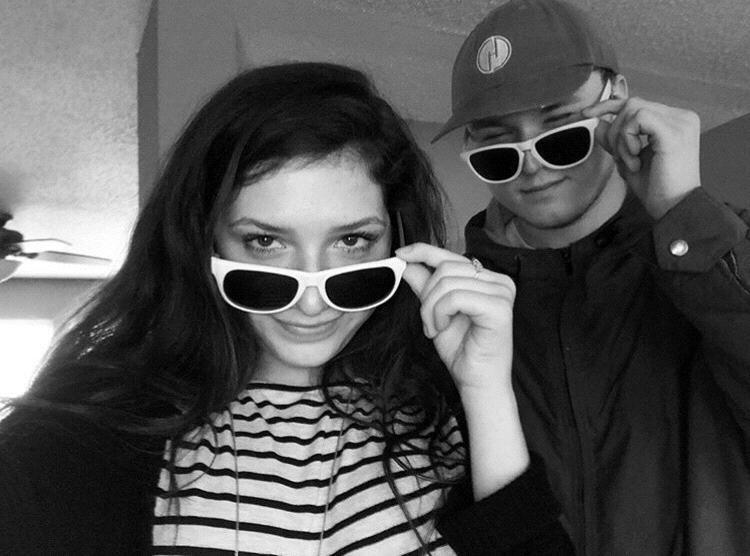 This was right before our first time volunteering together!