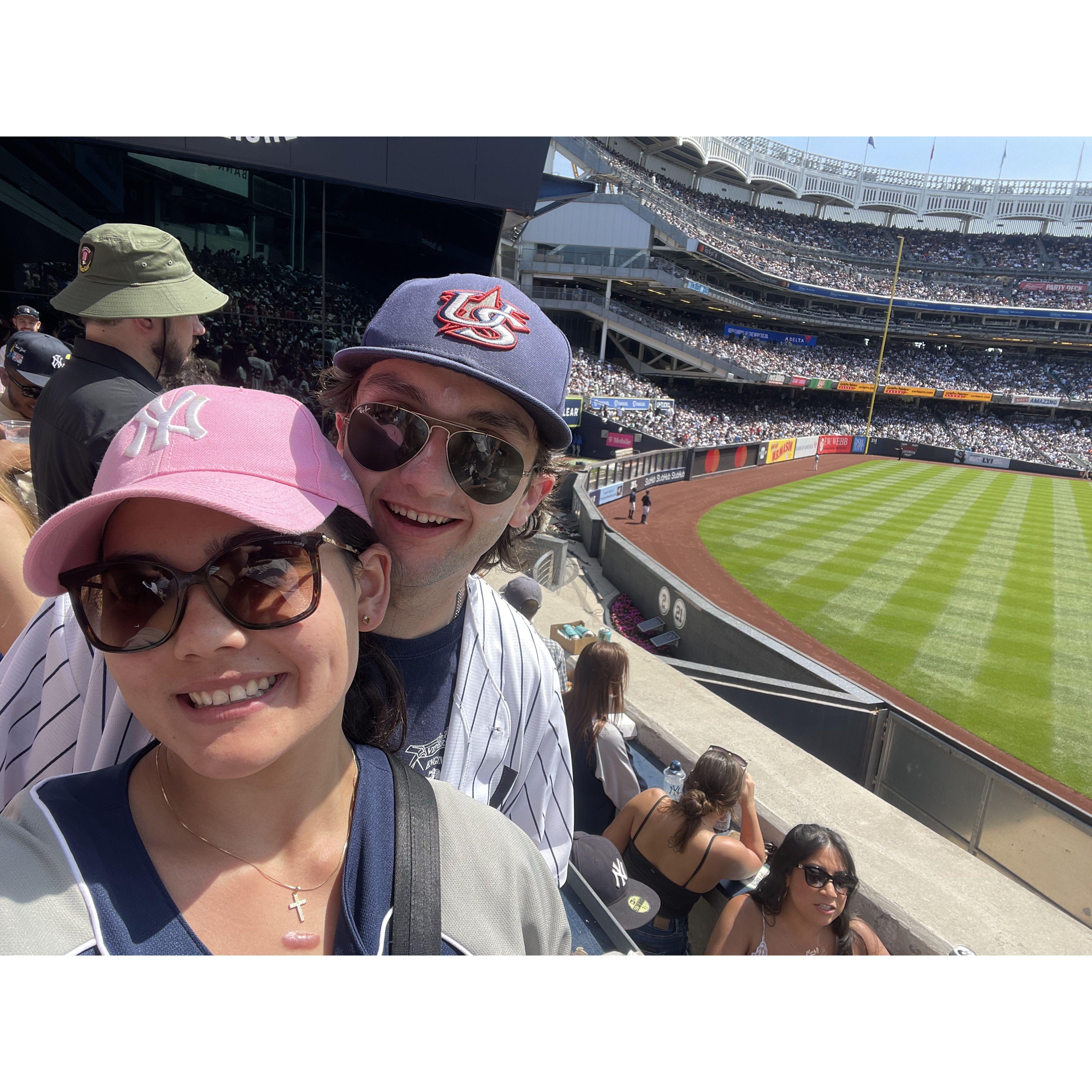 Kayla's 1st Yankee Game (2023)