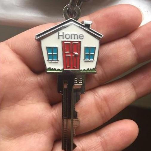 We bought our first home in March of 2017, aged 24 and 26 but felt more like a couple of 11 and 13 year olds. Bless.