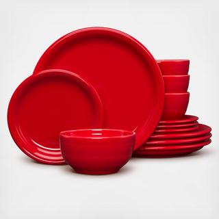 Bistro Coupe 12-Piece Dinnerware Set, Service for 4