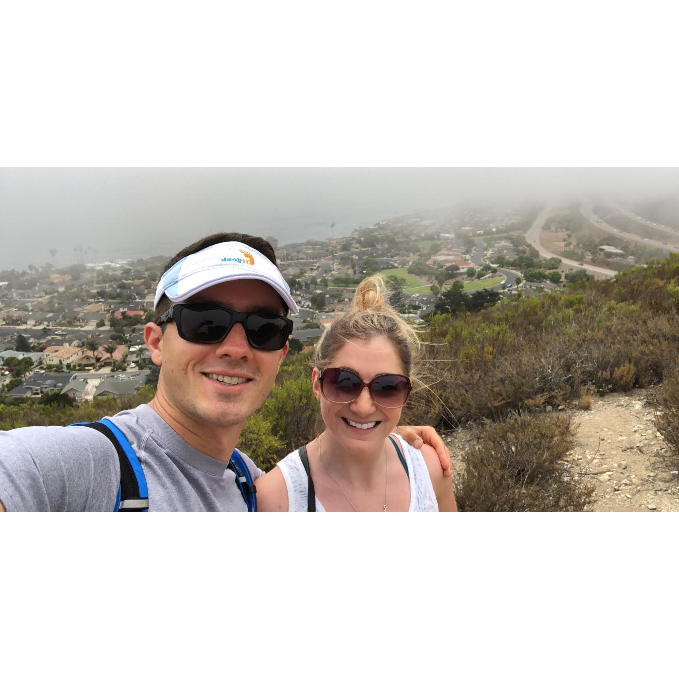 That time showed me around his old stomping grounds in San Luis Obispo