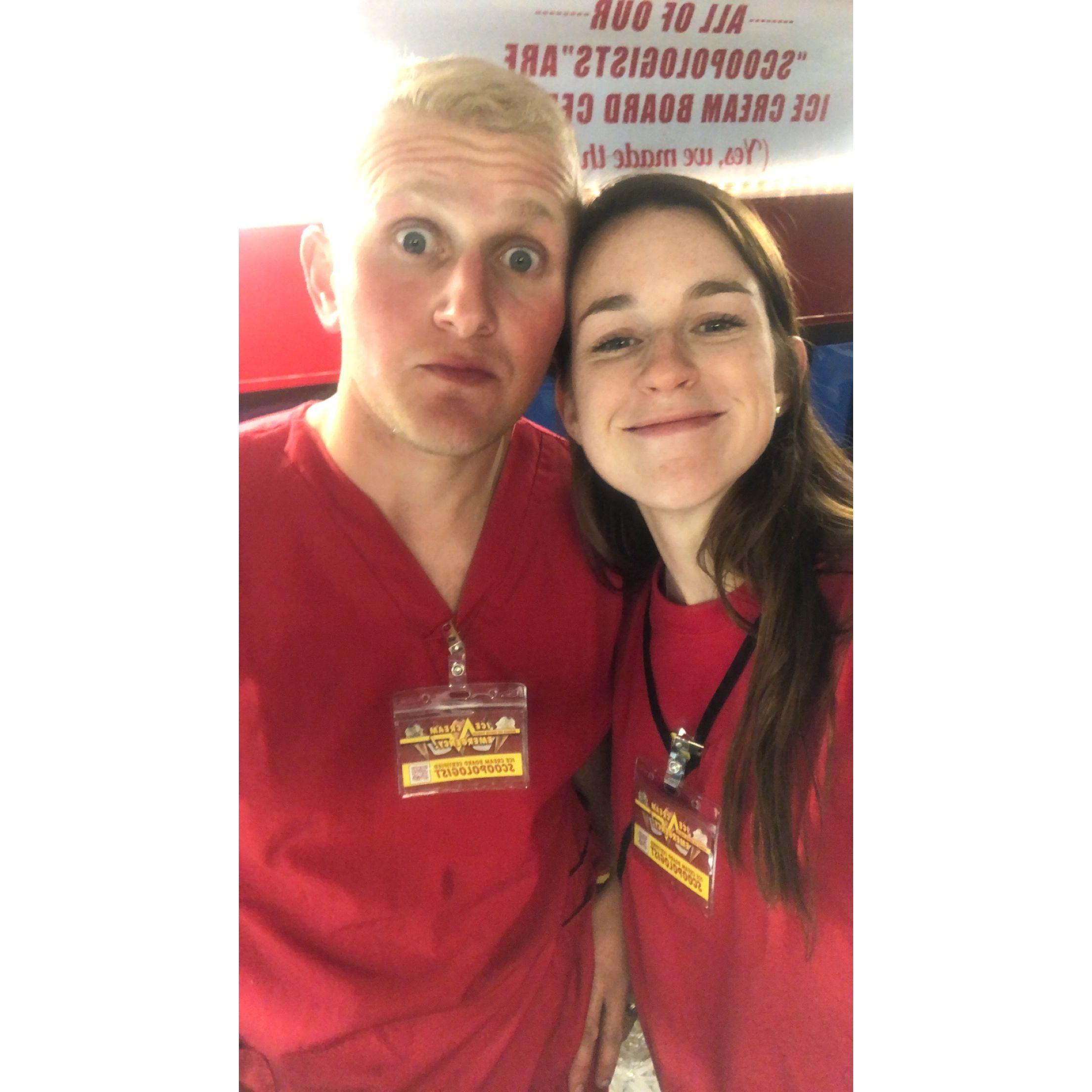 Spent many weekends in 2019 working Ice Cream Emergency events!