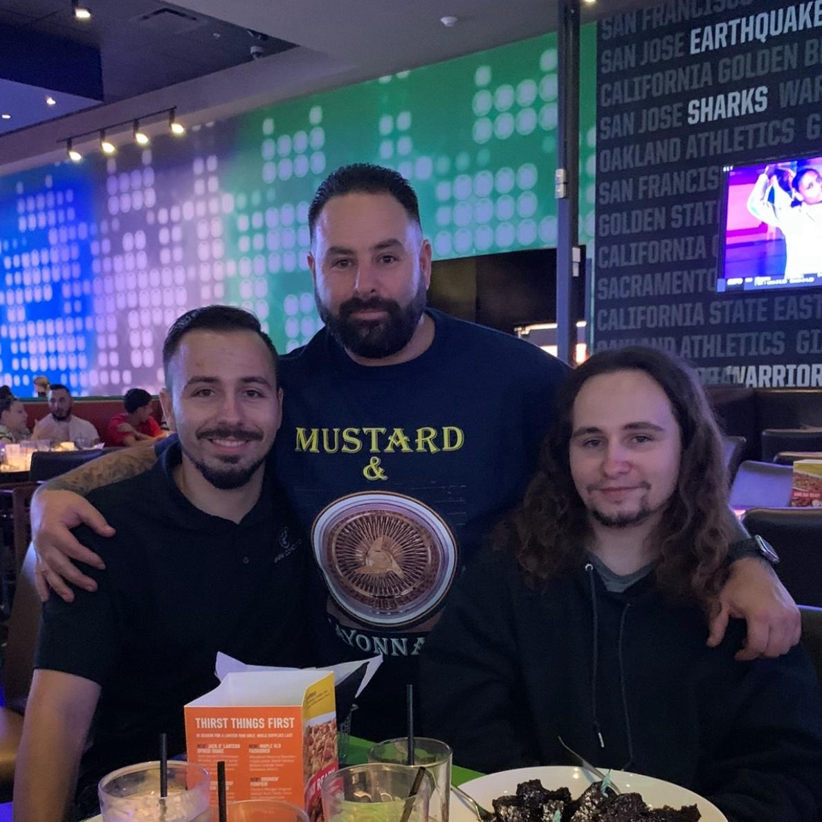 Before our love story became full circle, Mike had two incredible sons Dominic and Roman....