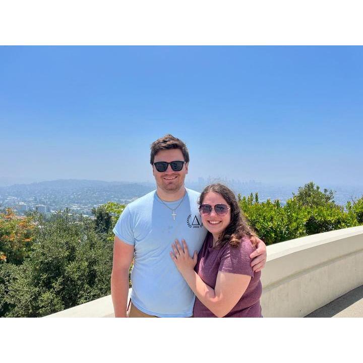The beautiful proposal and view