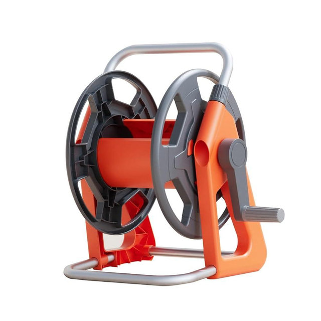 Flonexa Garden Hose Reel Cart, Hold on 50-75 ft of Hose, Portable Water Hose Reels for Outside, Wall Mounted Hose Reel Tools, Mobile Hose Reel Cart For Lawn Yard