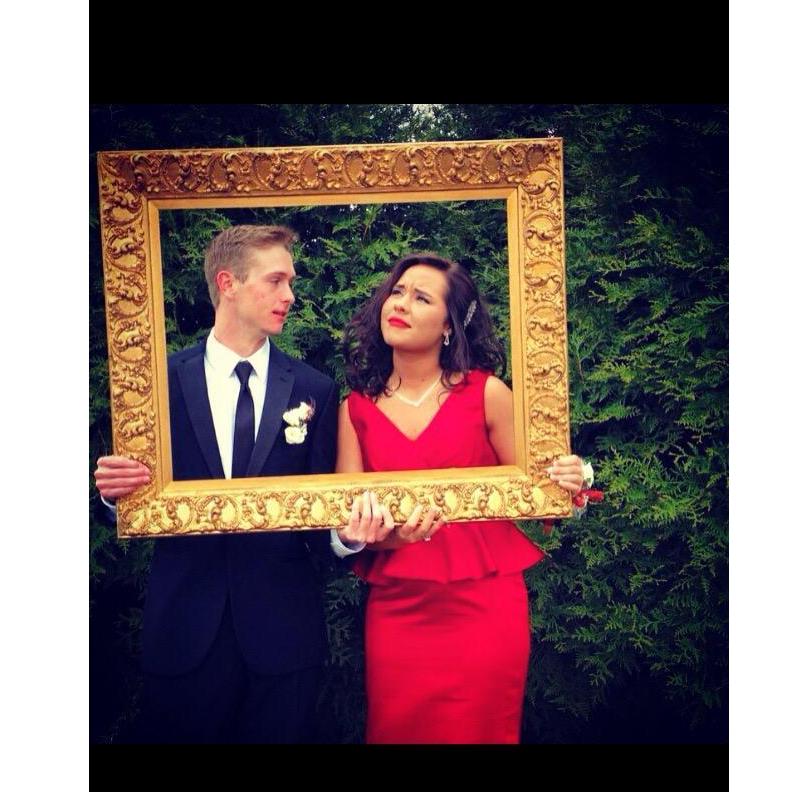 Our prom together!
 My junior year and his senior.