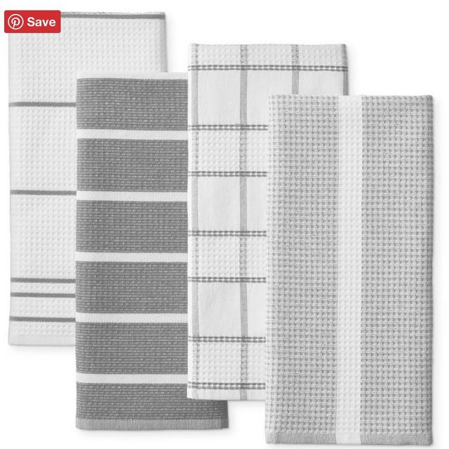Williams Sonoma Super Absorbent Waffle Weave Multi-Pack Towels, Set of 4