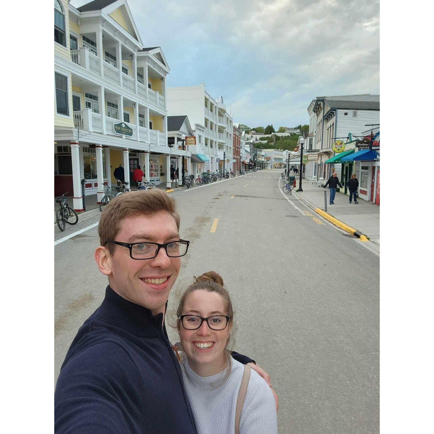 Downtown Macinac Island, Michigan