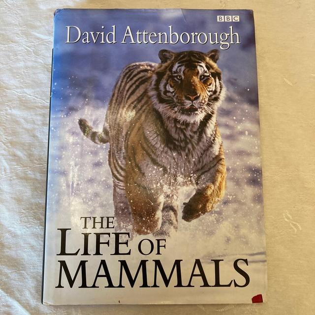 David Attenborough The Life of Mammals Book First Edition BBC Hardcover