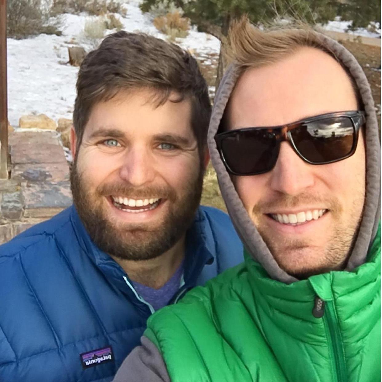 2016 at Grand Canyon National Park on the road trip to move Bobby to Milwaukee.