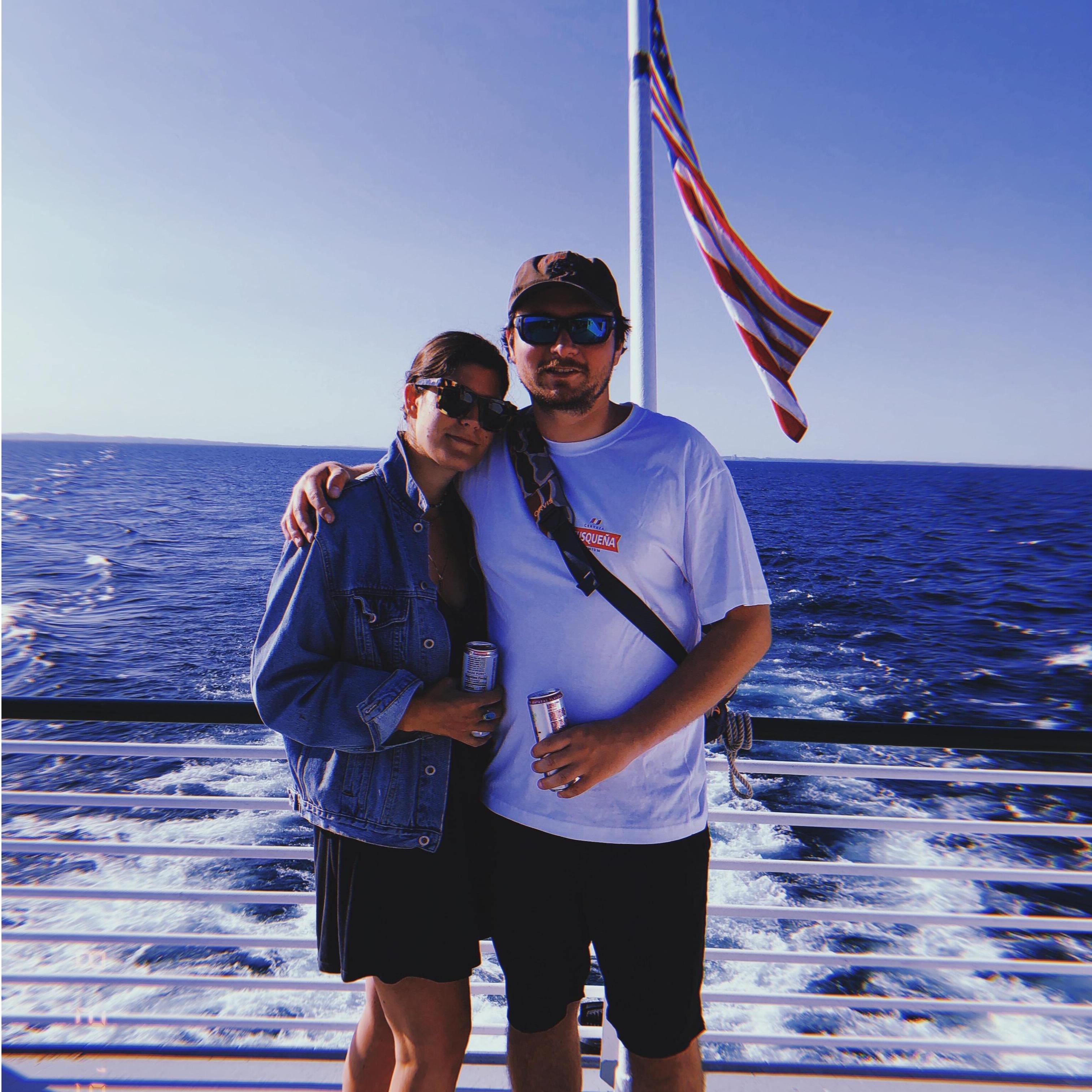 On our way to Beaver Island
