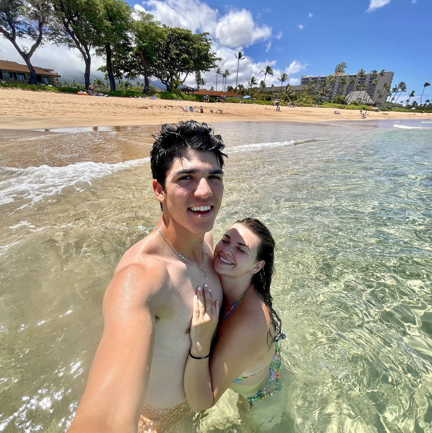 Visiting Maui together! Kevin quickly became obsessed with Hawaii!