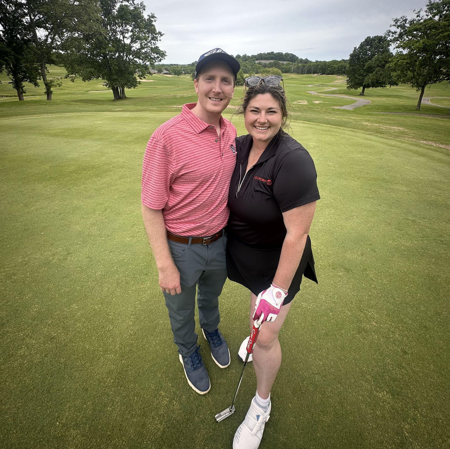 Golfing is our favorite past time.