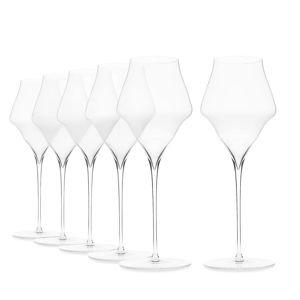 Set of 6 Champagne Flutes