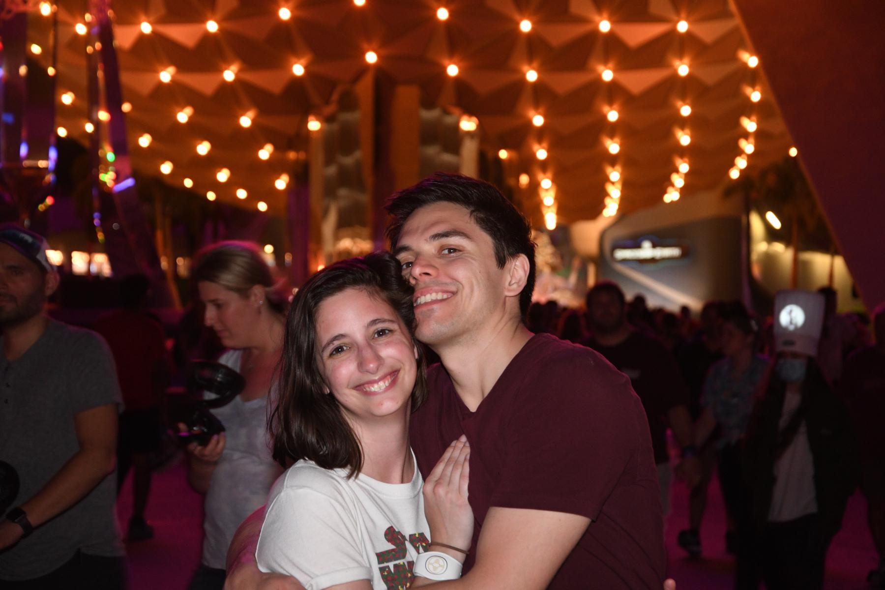 Visiting Disney and Epcot and playing like kids together!