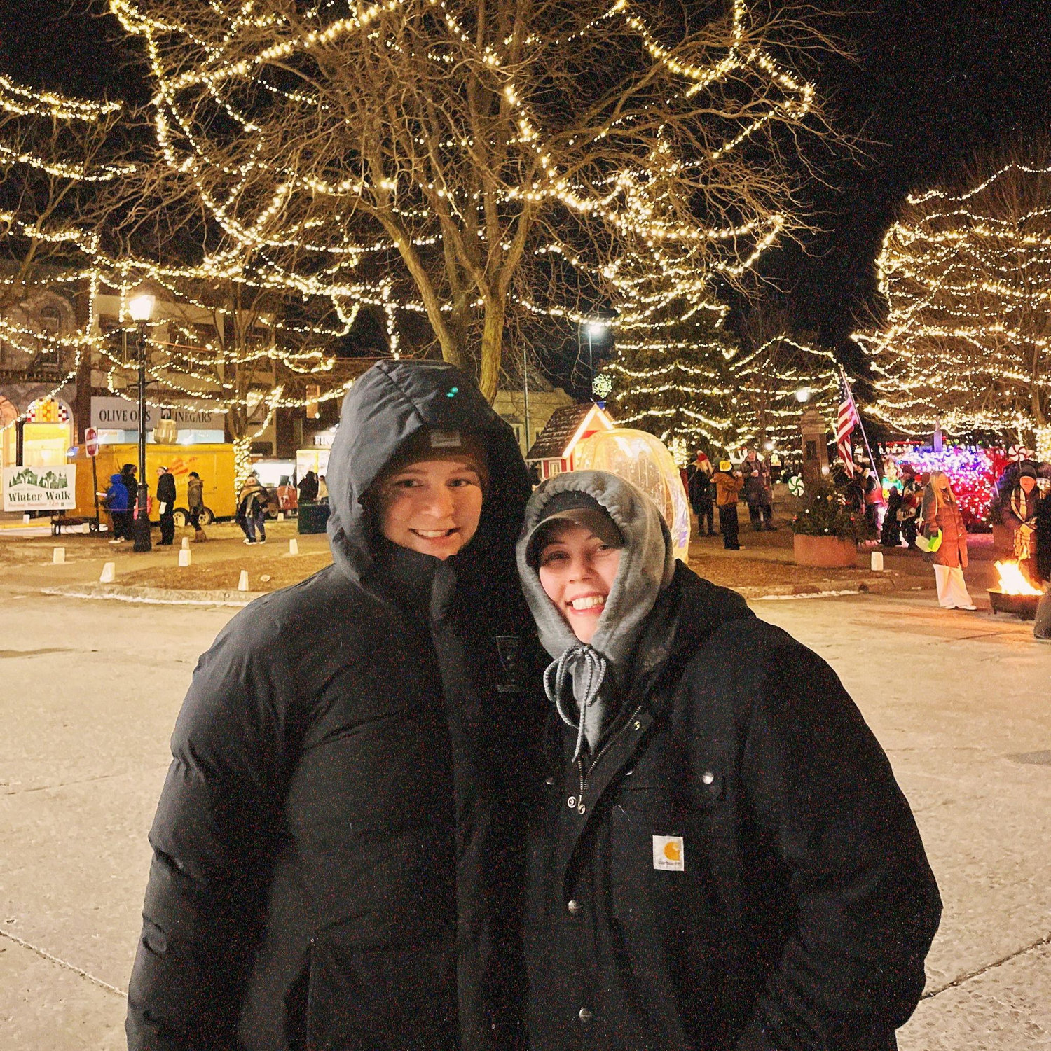 December 2024: Winter walk in downtown Northfield!