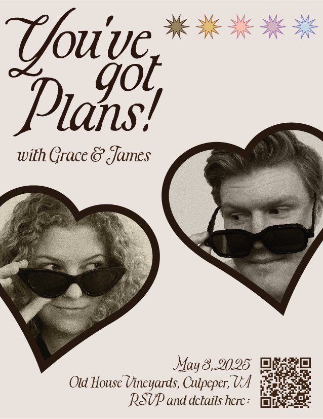 The Wedding Website of Grace Kaminski and James Hraba