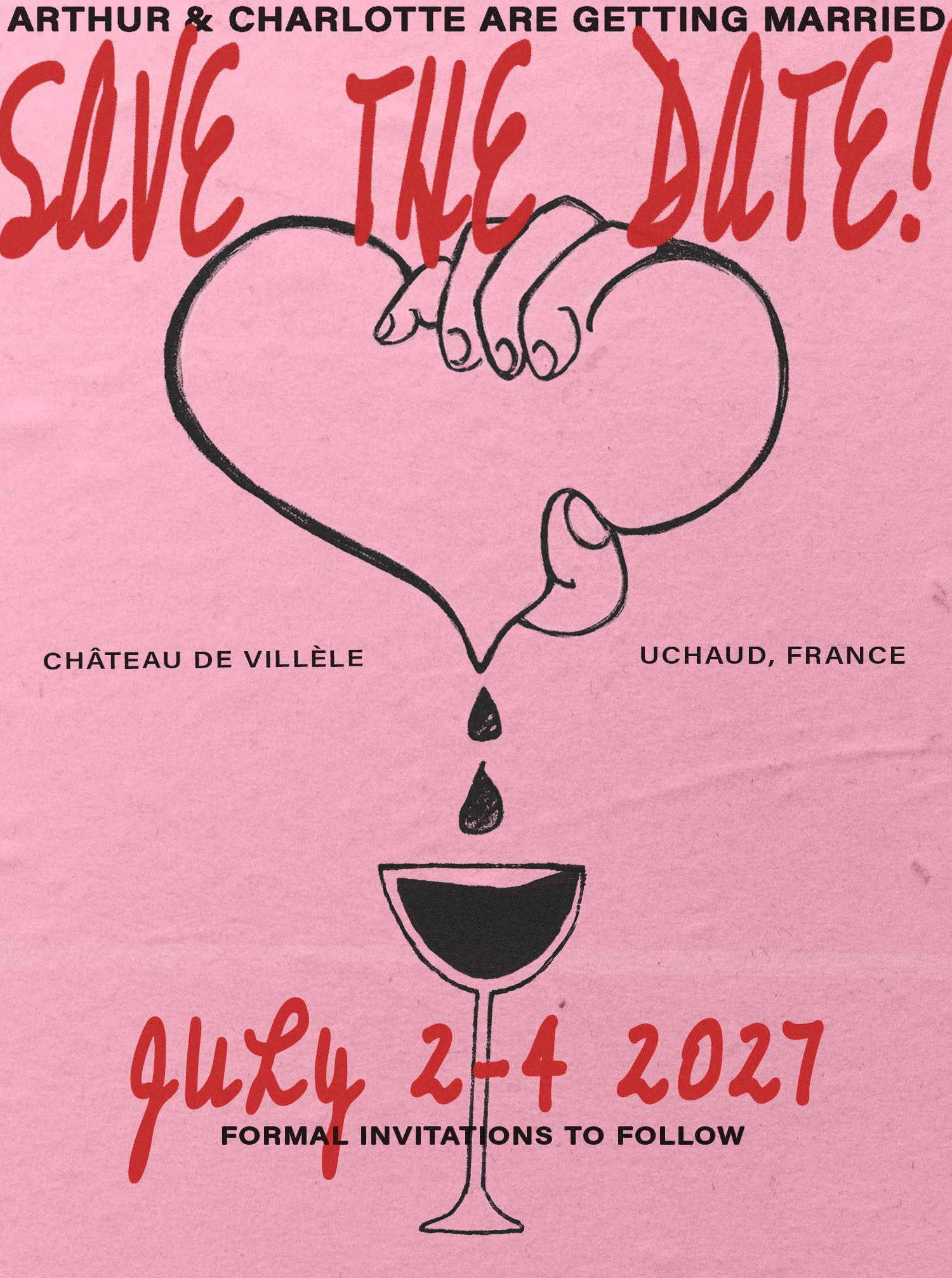 The Wedding Website of Arthur Le Meur and Charlotte McCune