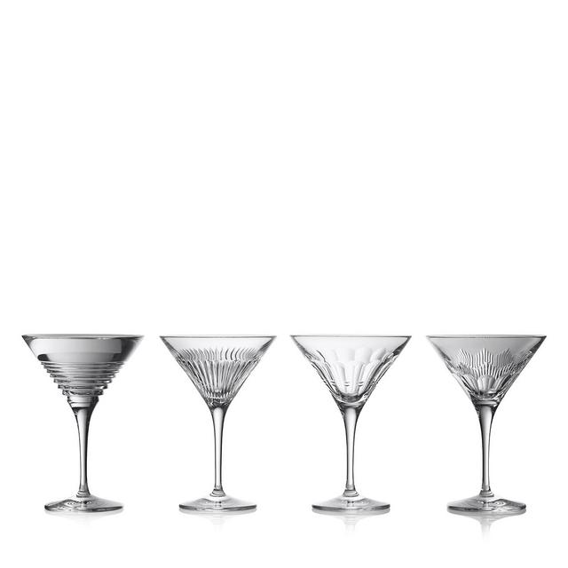 Waterford Mixology Martini Glass, Mixed Set of 4