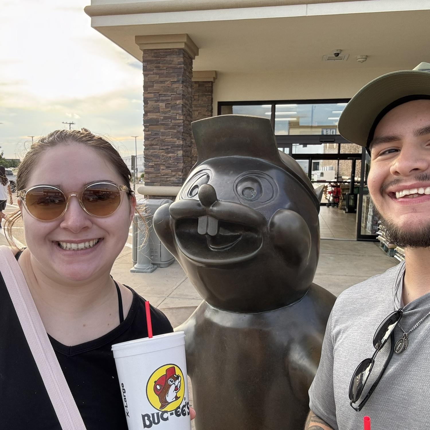 Rhianna’s first time at a Buccees