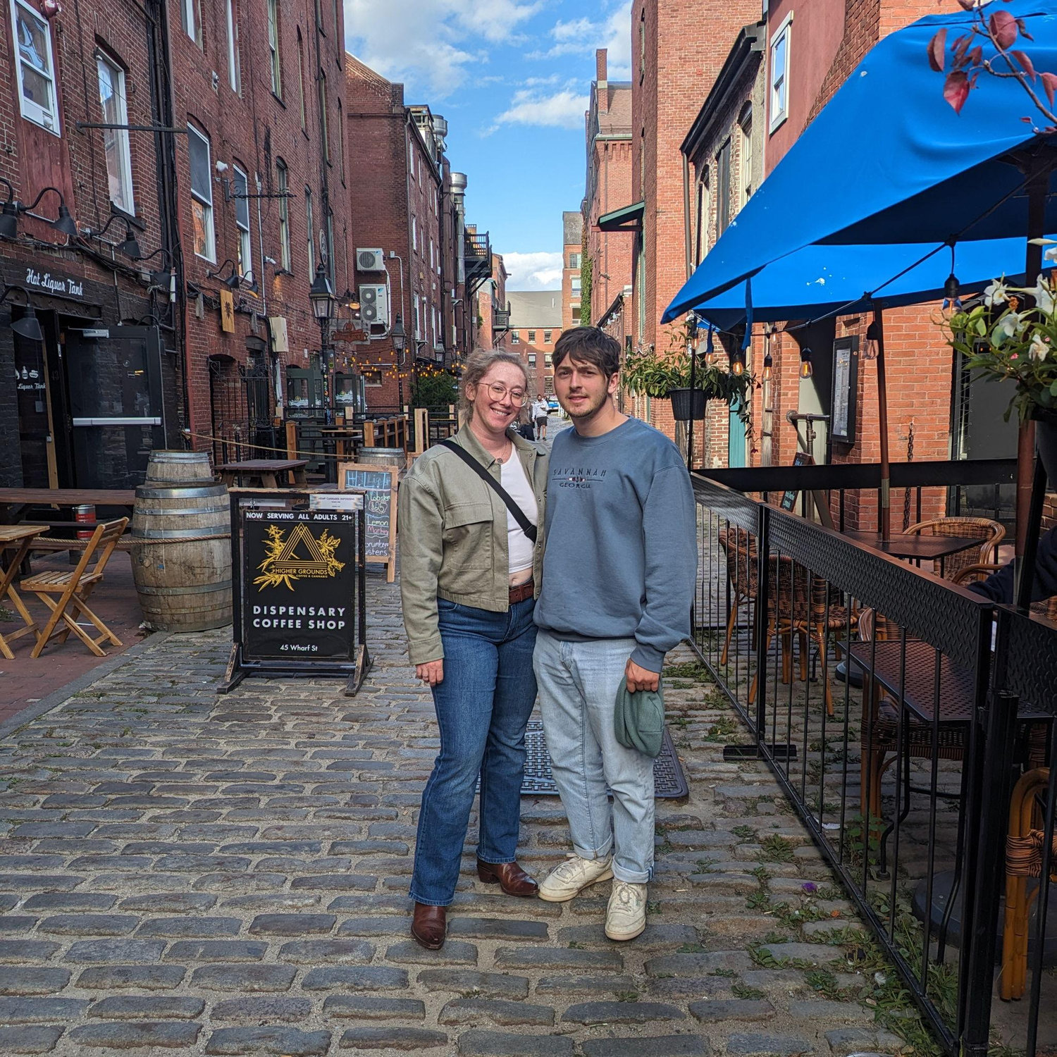 Us in Portland Maine