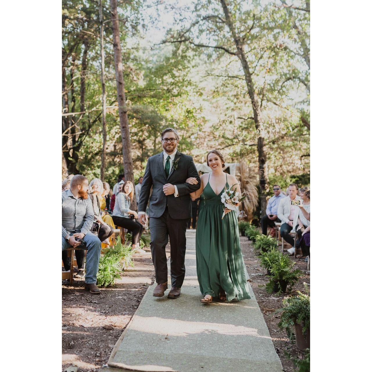 The wedding that started it all...we loved being in Karli and Tanner's wedding together so much, we decided to throw our own!