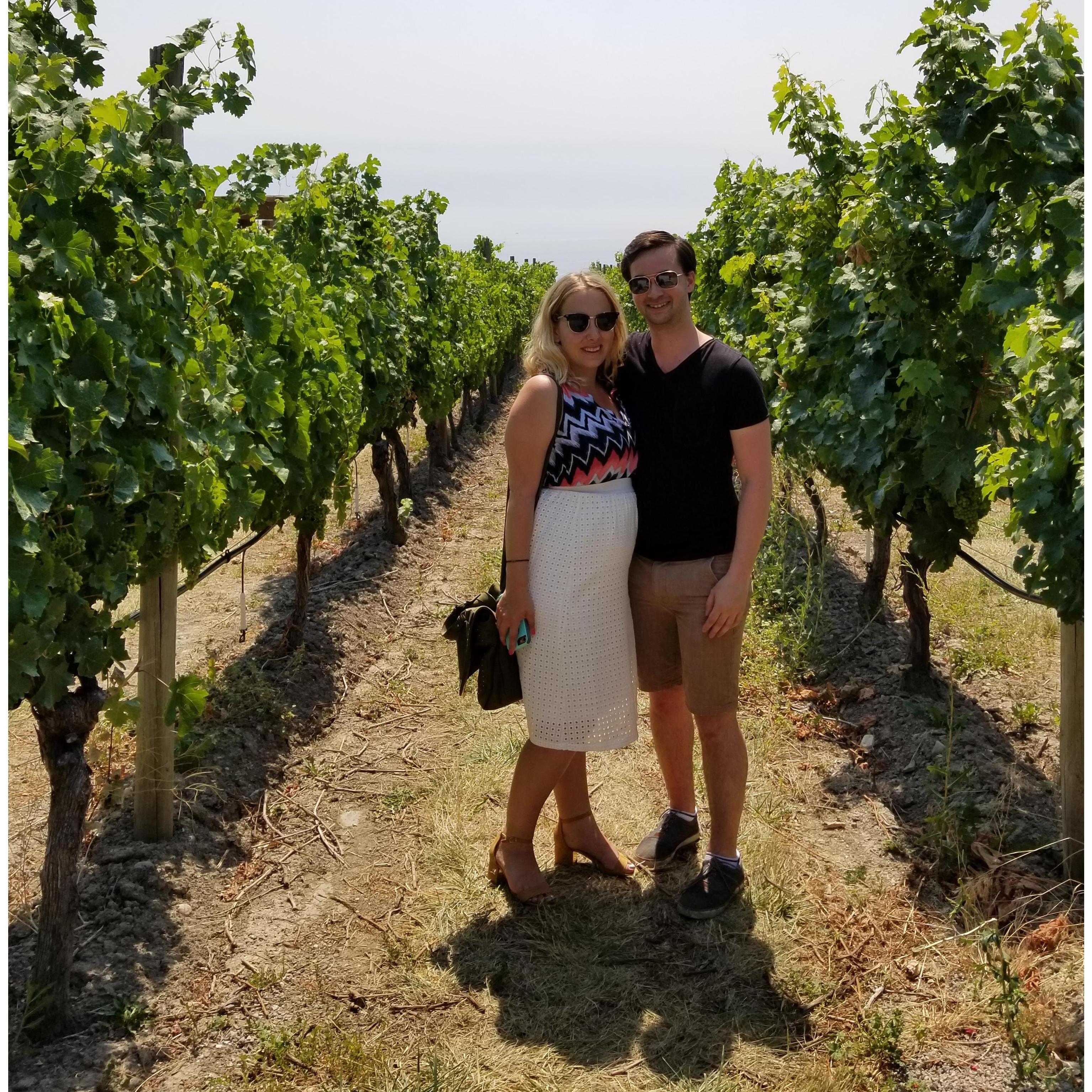 We were having wine,
It was a good time,
It was my Kelowna