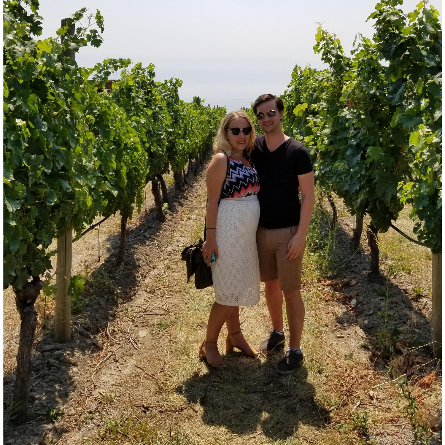 We were having wine,
It was a good time,
It was my Kelowna