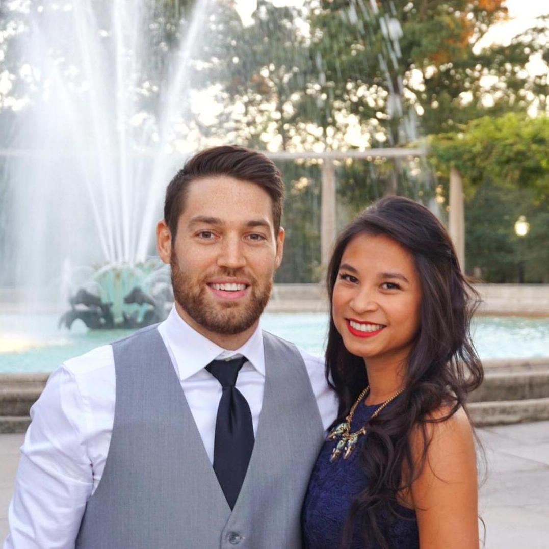 At Kyle & Lindsey's wedding. New Orleans, 2016.