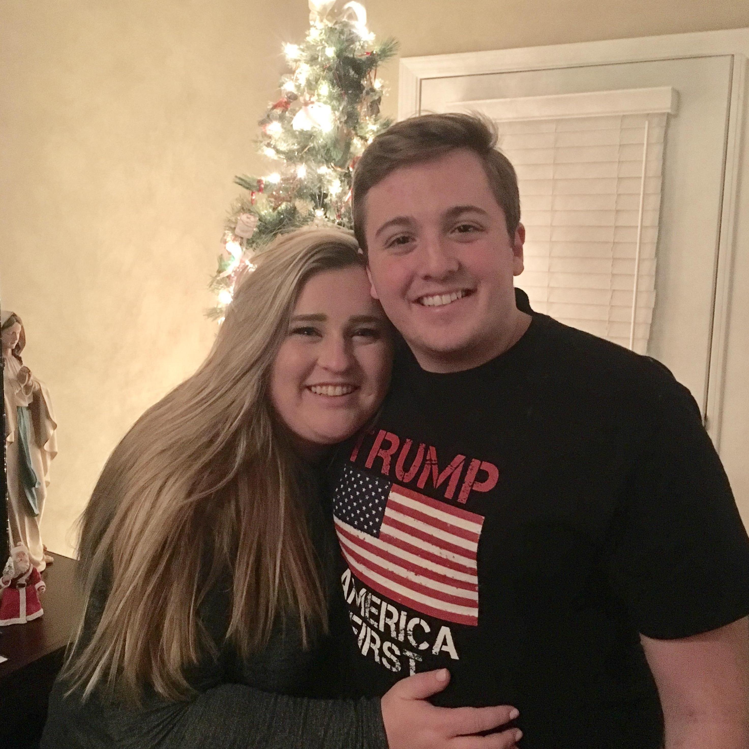 Ringing in the year we are going to get married together! 2018 will be great!