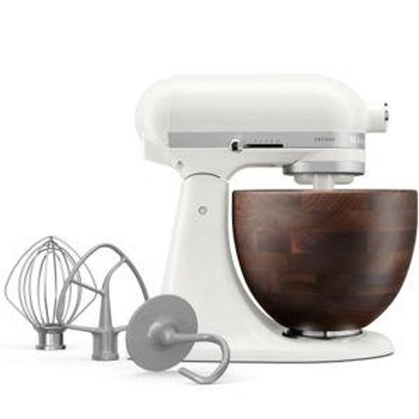 Artisan® Series 5 Quart Tilt-Head Stand Mixer with Walnut Wood Bowl | KitchenAid US