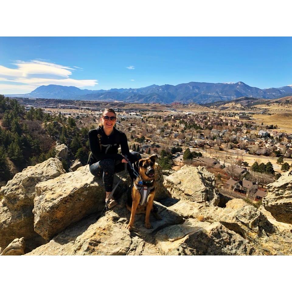 Bam's FIRST HIKE! 2/2018