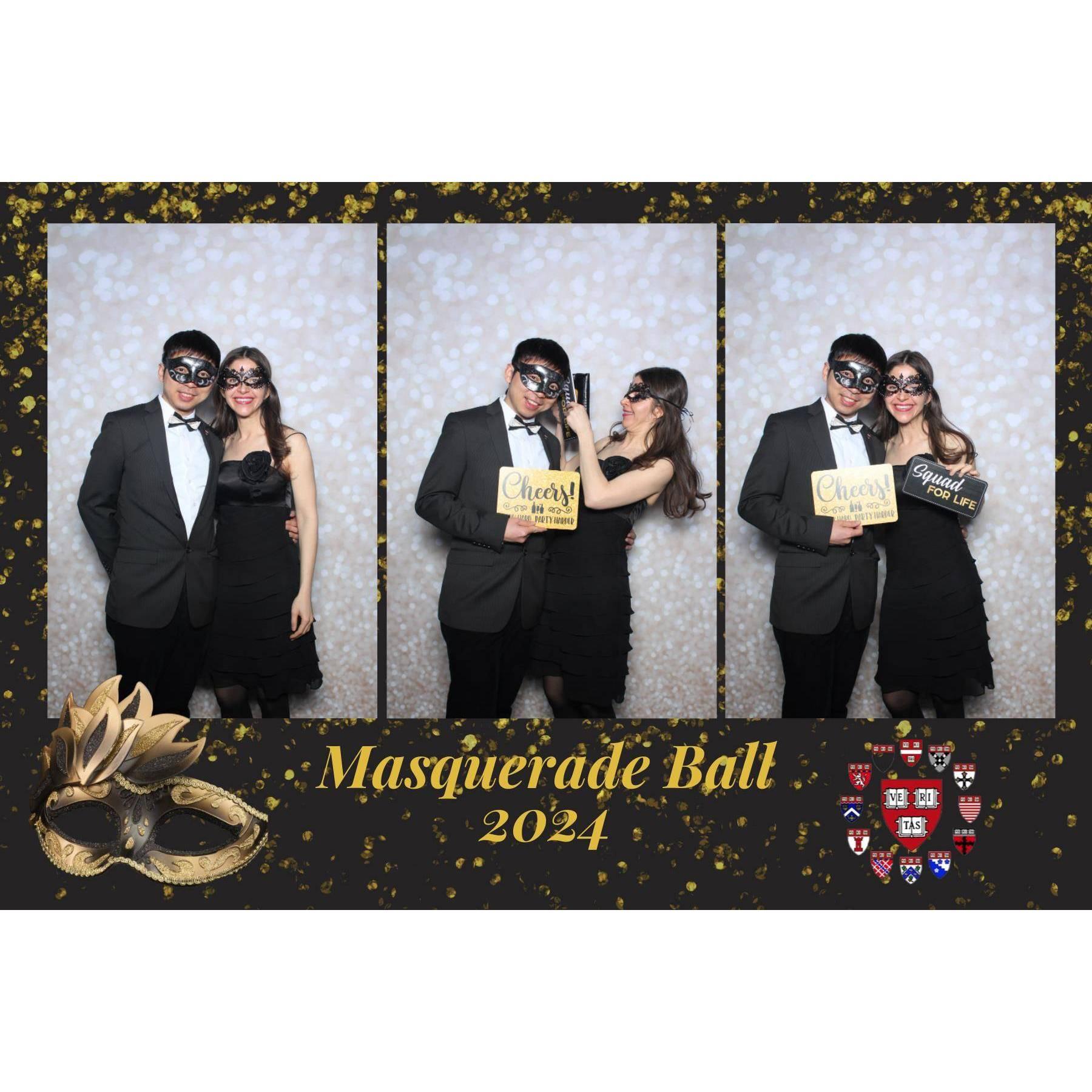 Our first photo from photo booth