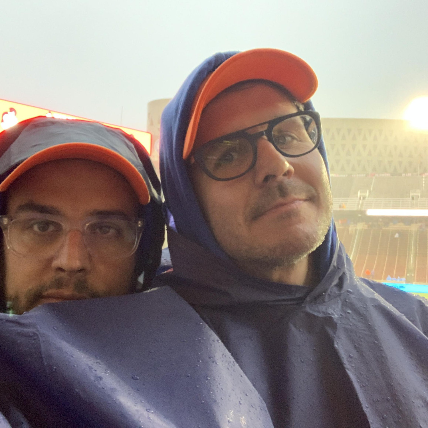 A rainy FC Cincinnati game at Nippert Stadium