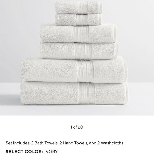 Hydrocotton Organic Towel Bundle - Set of 6