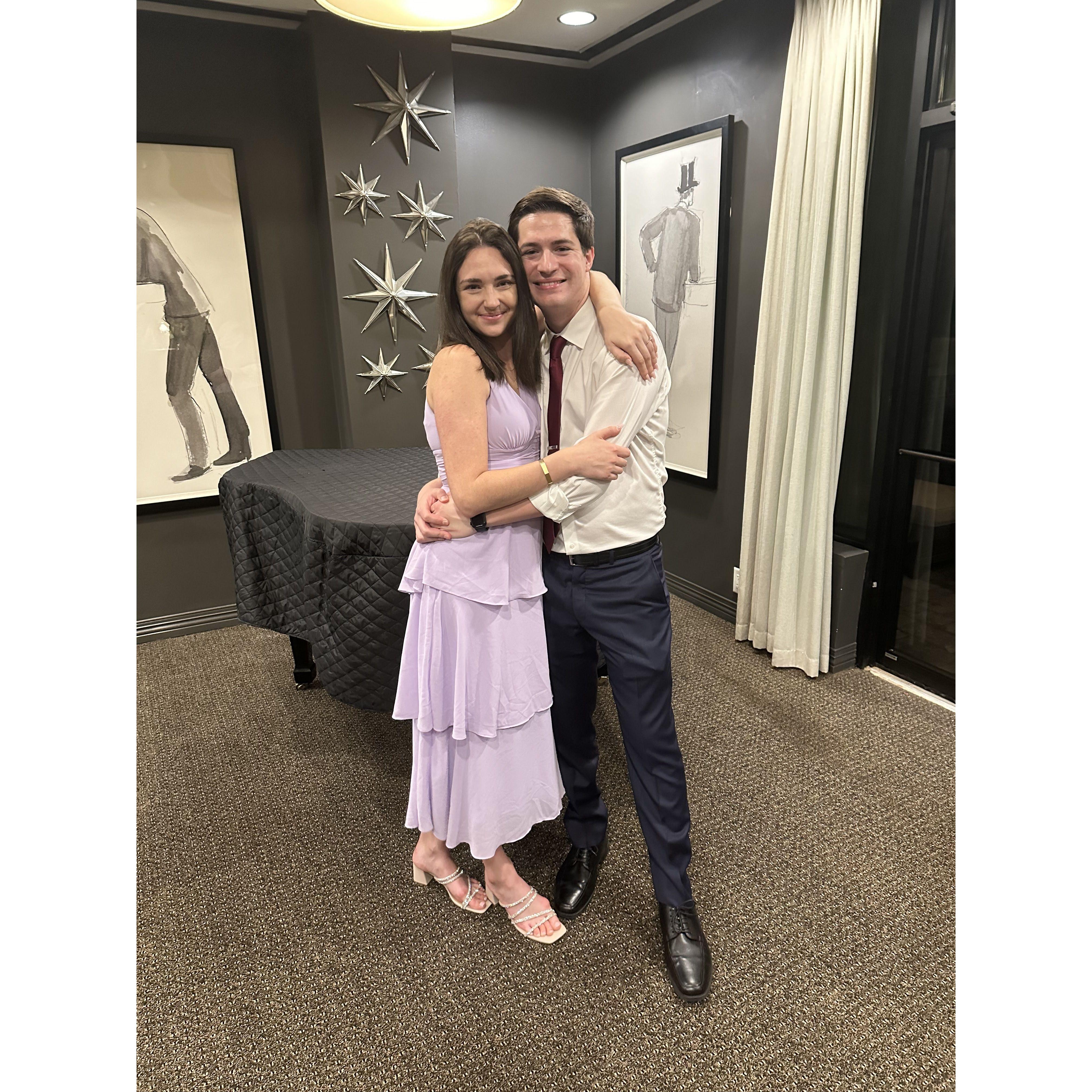 Celebrating our friends getting married in 2023