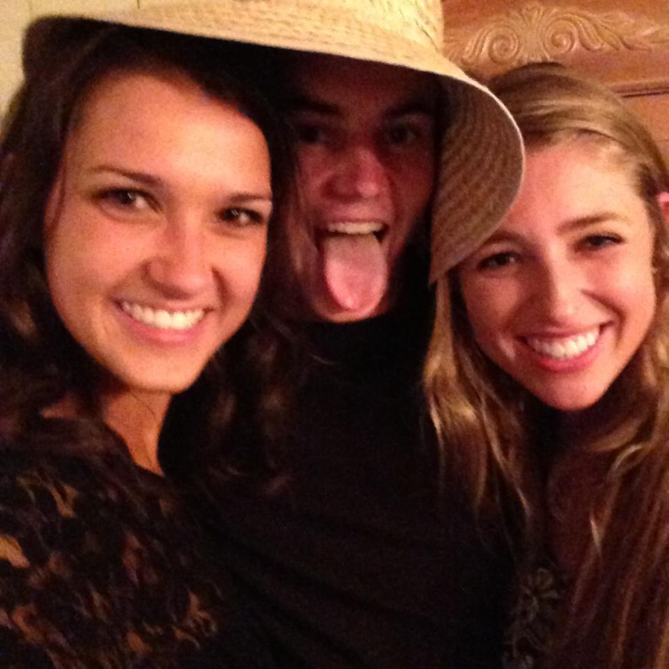 The first pic together.. 2013. Hi Shannon!