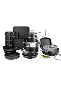 Granite Stone Diamond20 Piece Mineral And Diamond Infused Nonstick Cookware and Bakeware Set