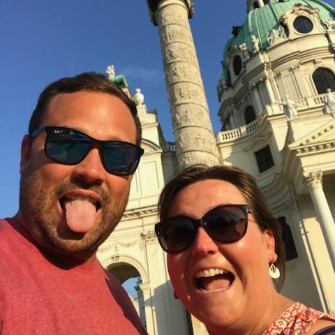Karlskirche, Vienna, Austria, July 2018