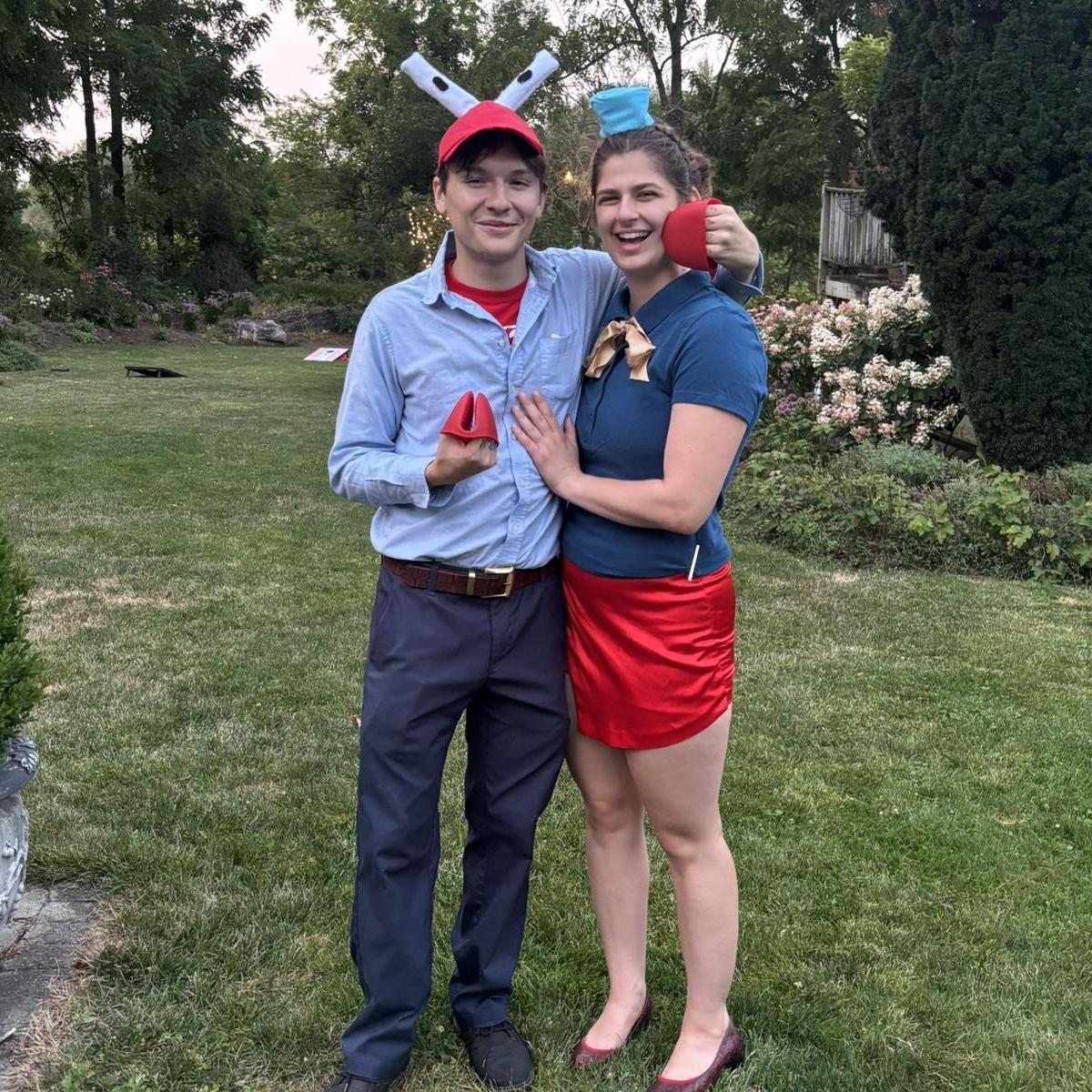 Mr. Krabs and Mrs. Puff is an iconic couple